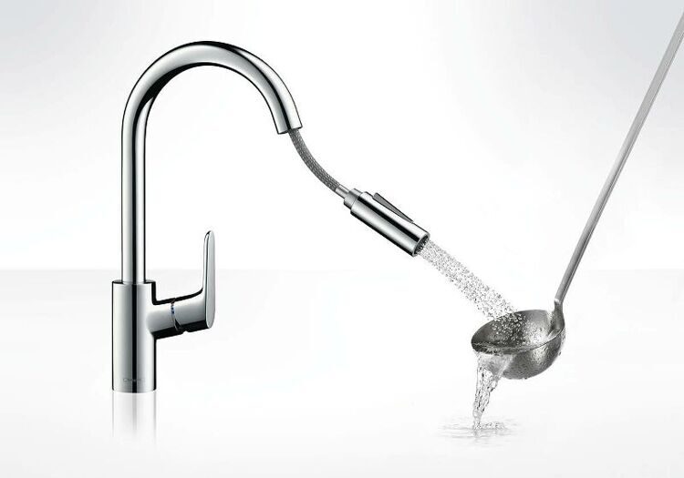 Смеситель для кухни Hansgrohe Focus M41 31815000 Хром