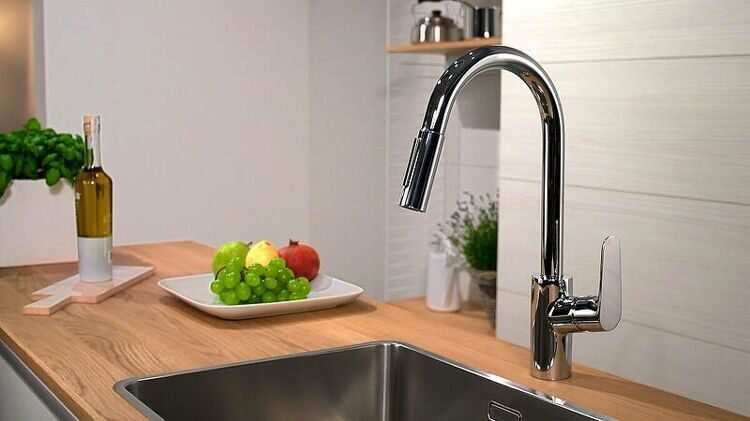 Смеситель для кухни Hansgrohe Focus M41 31815000 Хром